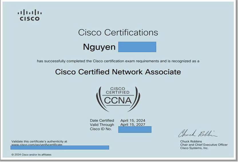 Bằng CCNA là gì? Có hiệu lực bao lâu và lệ phí thi thế nào?